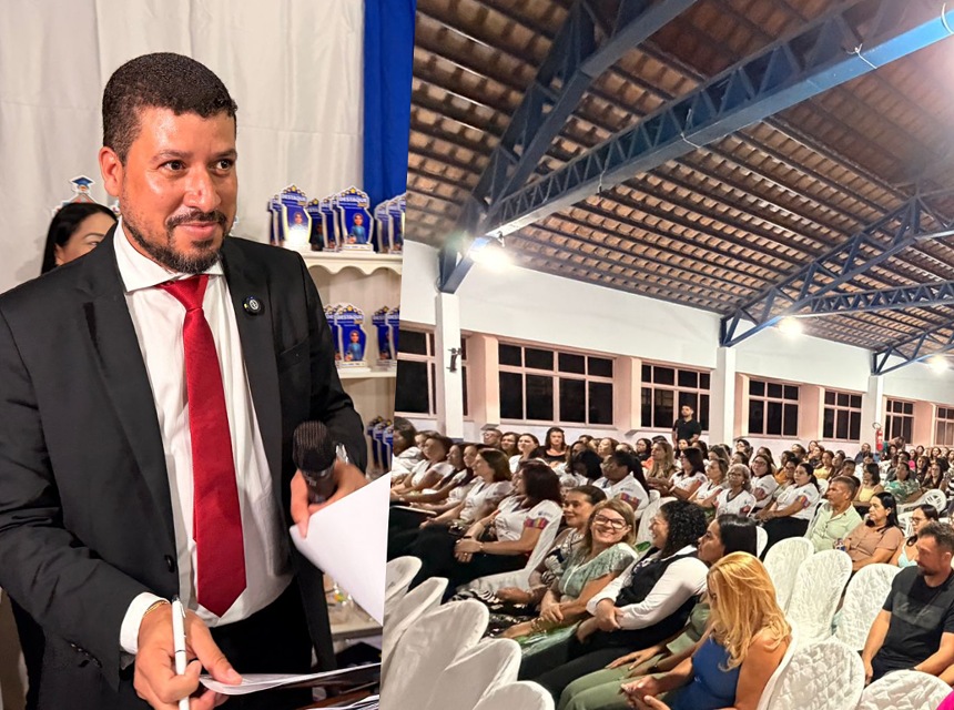 Prefeito Ricardo Flauzino anuncia reajuste de 5,4% no piso salarial dos professores