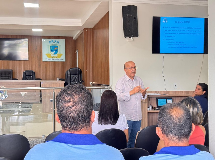Prefeitura de Itabela apresenta LDO 2027 em audiência pública na Câmara Municipal