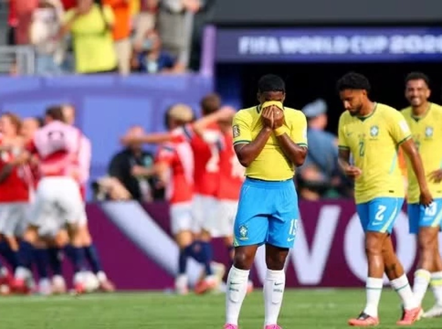 Decepção: Brasil é eliminado pela Noruega e dá adeus à Copa do Mundo