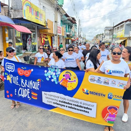 Campanha “Pule, brinque e Cuide” em Itabela alerta sobre o combate ao abuso de crianças e adolescentes
