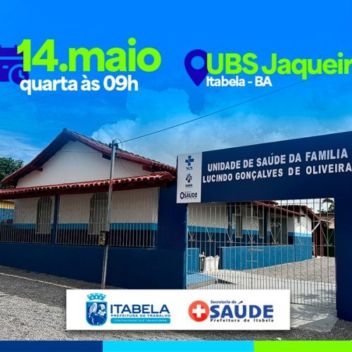 Prefeitura de Itabela entrega nova UBS da Jaqueira nesta quarta-feira (14)