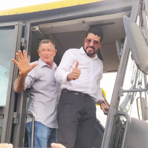 Prefeito Flauzino autoriza pavimentação de vias com investimento de quase R$ 1 milhão. Uma das ruas São José do Panorama é um antigo sonho dos moradores