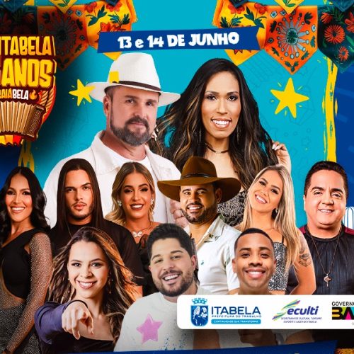 36 anos de Itabela: Prefeitura confirma Kaio Oliveira, Léo Estakazero e Simone Morena na programação do Arraiá Bela