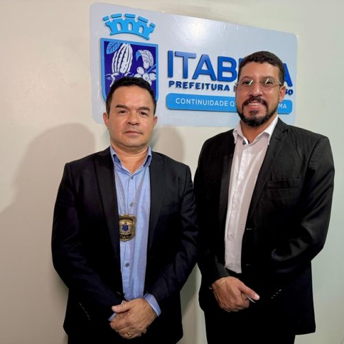 Prefeito Ricardo Flauzino discute segurança pública com coordenador da Polícia Civil