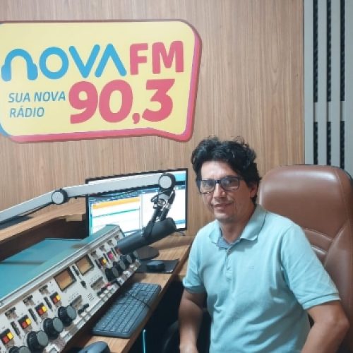 Alex Barbosa retorna à Nova FM 90,3 para comandar o “Jornal da Nova – 2ª edição “