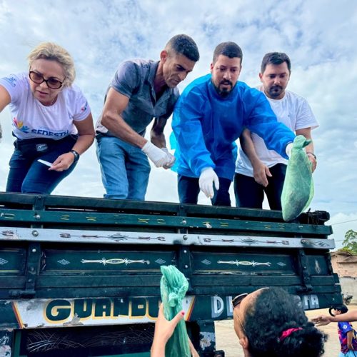 Prefeitura de Itabela realiza entrega de 6 toneladas de peixes e beneficia famílias na Semana Santa
