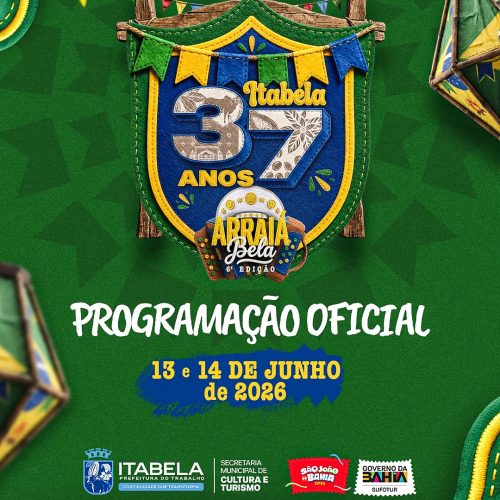 ANIVERSÁRIO É DE ITABELA, MAS A FESTA É PARA TODOS!!
