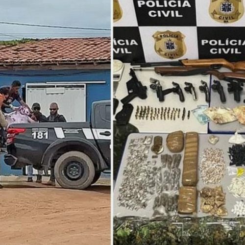 “Seis pessoas são mortas e duas são detidas em megaoperação da Polícia Militar e Civil em Itabela.”