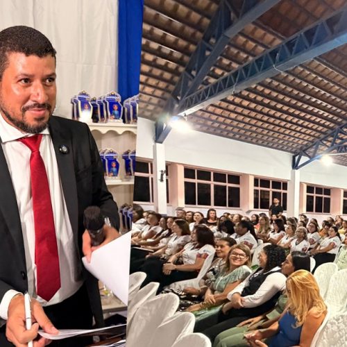 Prefeito Ricardo Flauzino anuncia reajuste de 5,4% no piso salarial dos professores