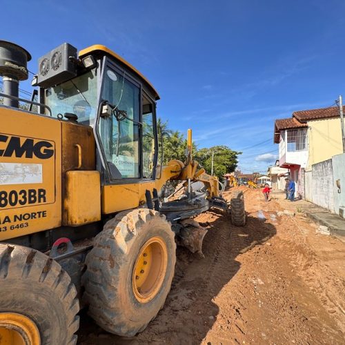 Pavimentação da Rua Peixoto é comemorada por fiéis da Paróquia Nossa Senhora Aparecida em Itabela