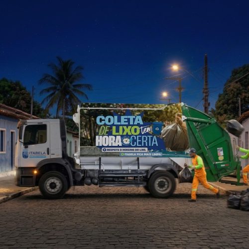 Prefeitura de Itabela implanta coleta de lixo noturna a partir de 6 de abril