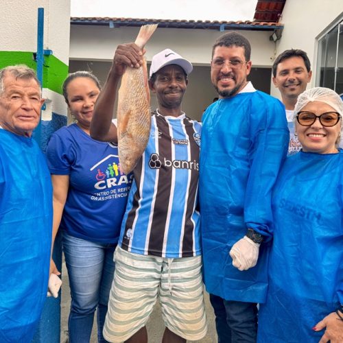 Prefeitura de Itabela garante tradição da Semana Santa com entrega de 7 toneladas de peixe