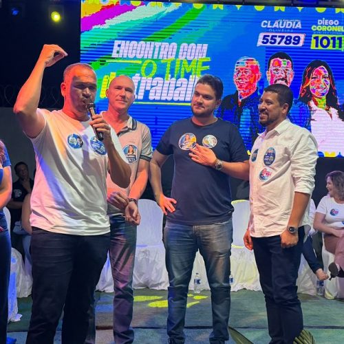 Flauzino, Francisqueto e Cláudia Oliveira se reúnem com apoiadores nesta sexta-feira em Monte Pascoal