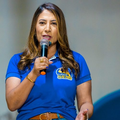 Cláudia Oliveira é eleita deputada com 62.745 votos e 80,39% das urnas apuradas