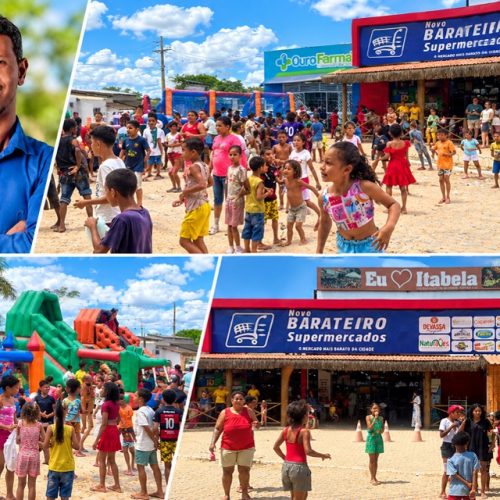 VEREADOR E LOCUTOR GERSON SILVA REALIZA, PELO SEGUNDO ANO CONSECUTIVO, A FESTA DO DIA DAS CRIANÇAS EM ITABELA
